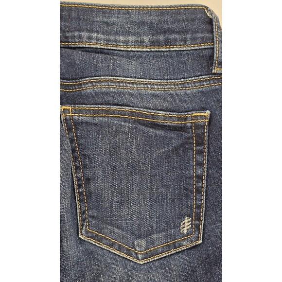 SILVER Womens Jeans Boyfriend Mid Rise Straight Slim Leg Stretch Denim 24x29 EUC - Picture 10 of 14